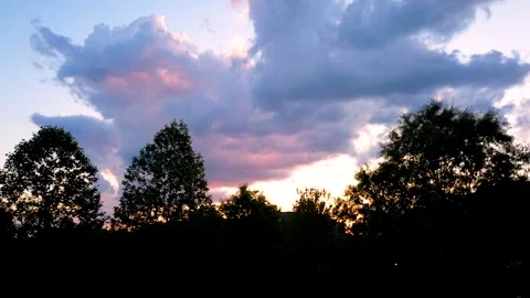 SunsetTimelaspe-Pan-01 Stock Footage 244799454