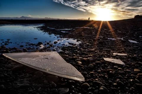 Sunshine at the beach Stock Photos