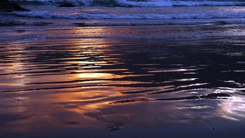 Sunshine on the beach Stock Photos