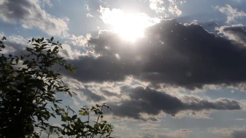 Sunshine with Clouds Stock-Footage 82330524