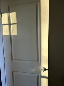 Sunshine On Door Stock Photos
