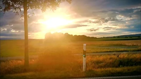 Sunshine Drive Stock Footage 345679011