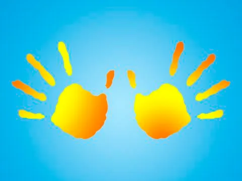 Sunshine Illustrazione stock