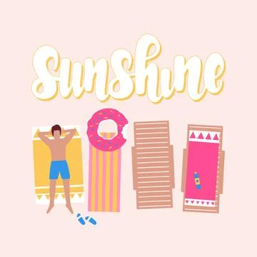 Sunshine Stock Illustration