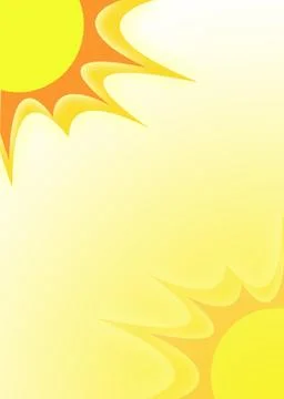 Sunshine illustration Stock Illustration