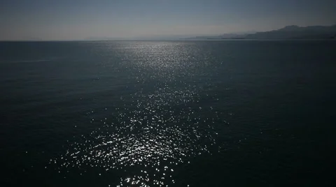 Sunshine over the sea Stock Footage 1097770