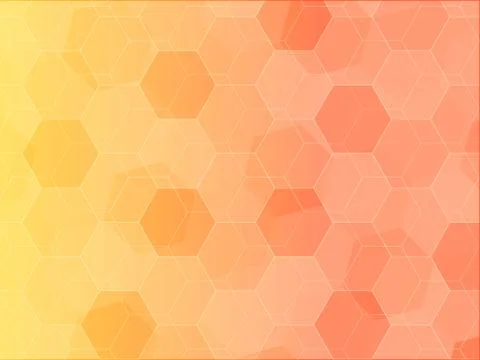 Sunshine polygon background Stock Illustration