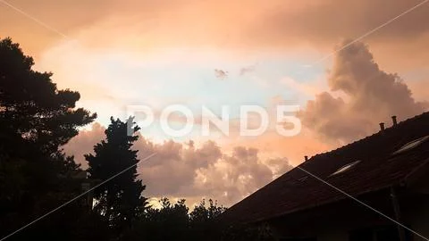 Sunshine Rays through the Clouds