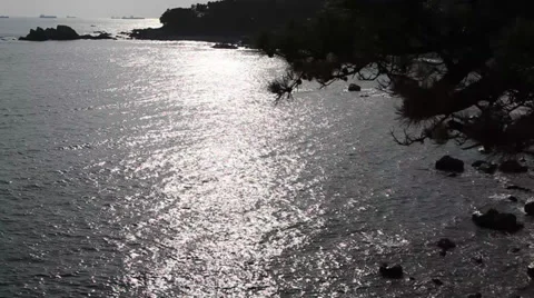 Sunshine of sea Stock Footage 35800383