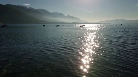 Sunshine on the sea Stock Footage 83734459