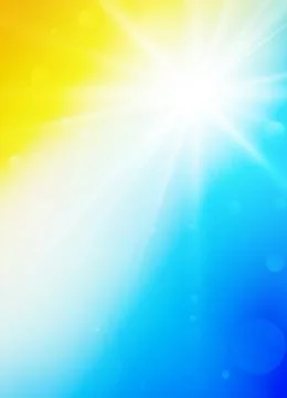 Sunshine summer background Stock-Illustration