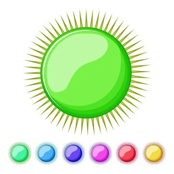 Sunshine sun cartoon vector graphic Stock Illustration