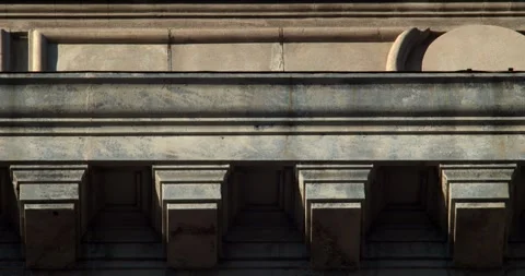 Sunshine Theater Cornice Stock Footage 292725161