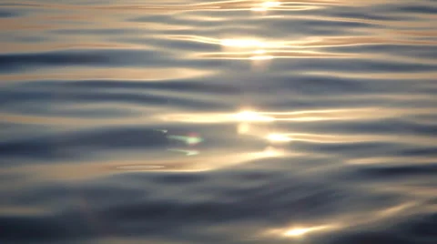 Sunshine on Tranquil Waves Stock Footage 51852049