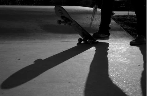 Sunskate 写真素材