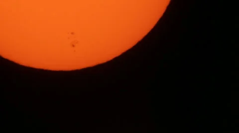 Sunspot AR1974 Stock Footage 35243485