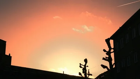 Sunsset Stock Footage 88743346