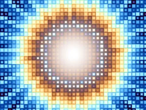 Suntile Illustrazione stock