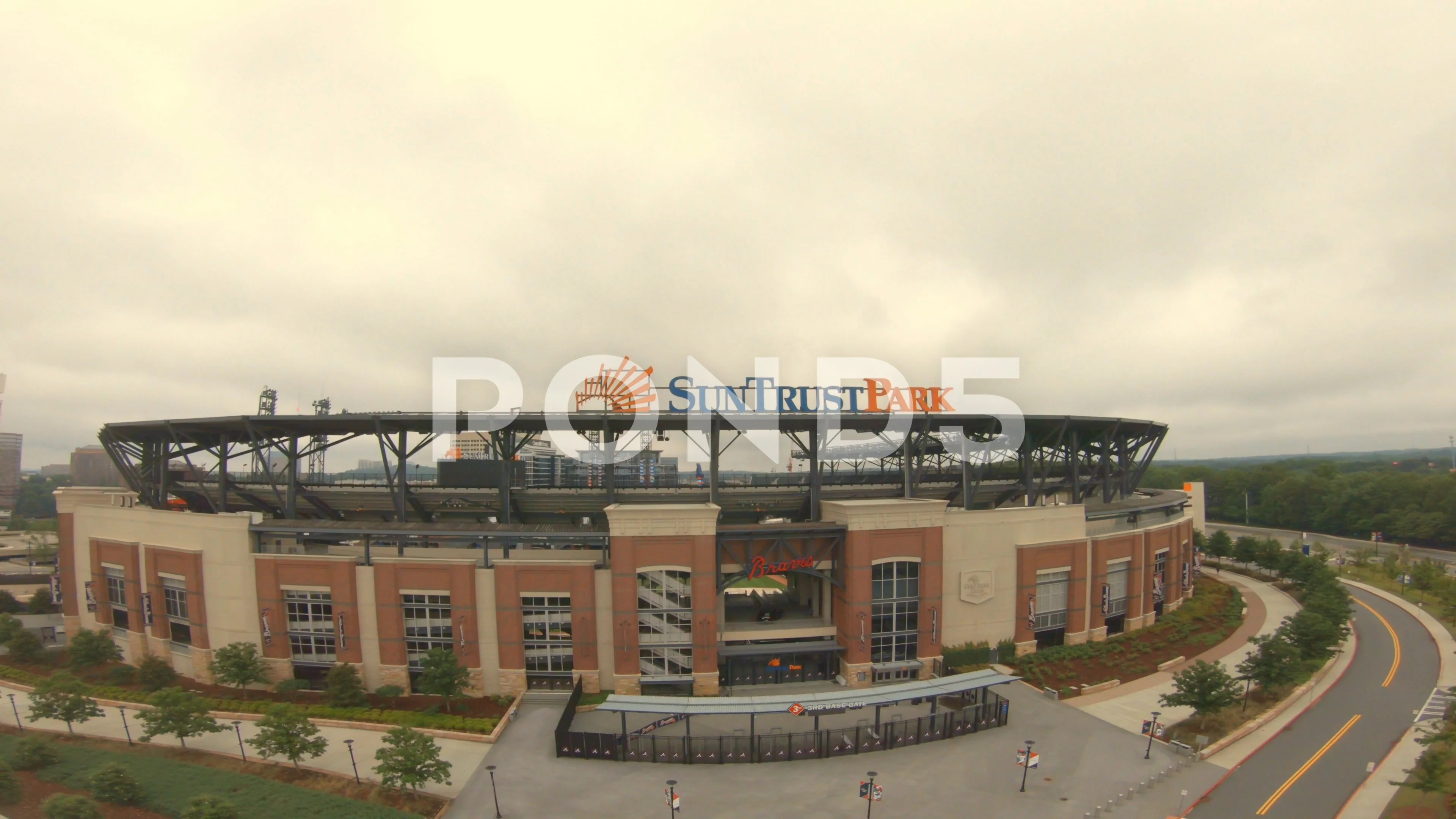 Official Atlanta Braves SunTrust Park Construction 4K Time-Lapse 