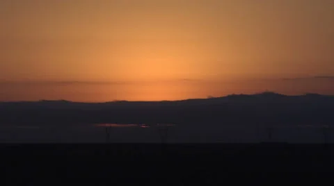 Sunup over Stratus Stock Footage 54737609