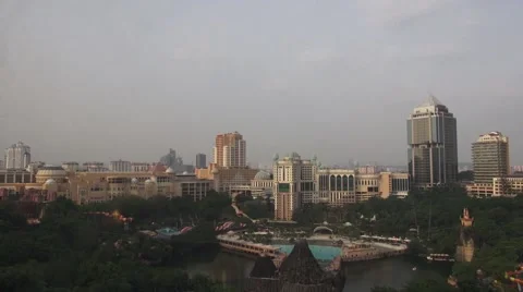 Sunway Area Buildings 2 Video stock 55180750