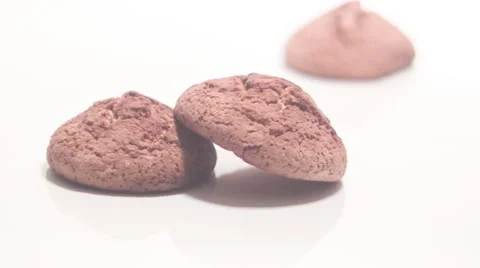 Сup of coffee and oatmeal cookies Stock Footage 59665044