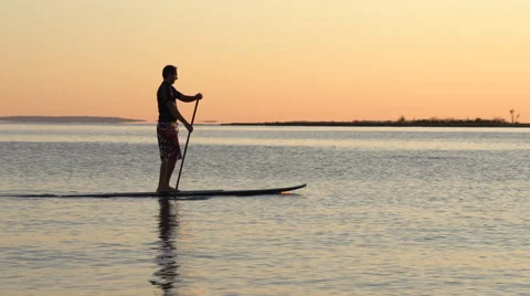 SUP at sunrise Vidéo 48915986