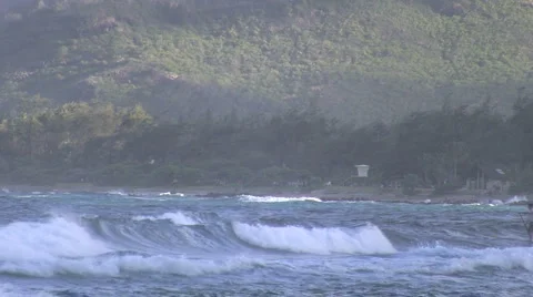 SUP Surfer Stock Footage 6531066