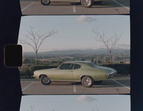SUPER 8 - 70s CAR Stock-Footage 141192085