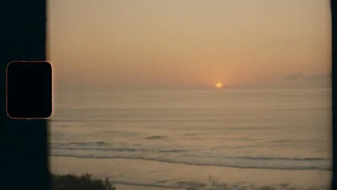 Super 8 - Beautiful Sunset Video stock 120335635