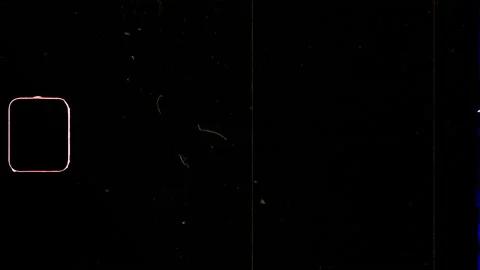 Super 8 for digital video overlay Dirt, grain, and scratches to enhance the anal Stock Footage 200800614