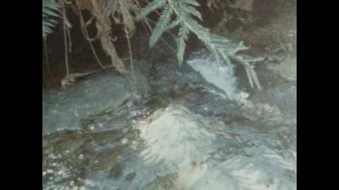 Super 8 - Mini Waterfall Video stock 119807403