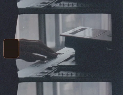 SUPER 8 - OLD CASSETTE RECORDER Stock Footage 141188977