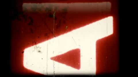 Super 8 projected clip. Stock Footage 10862434