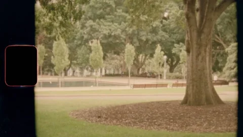 Super 8 | Quiet park Video stock 130427001