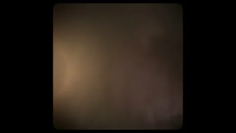 Super 8 Square Sharp Film Frame with Left Side Light Ray Flicker for Retro Stock Footage 155485724