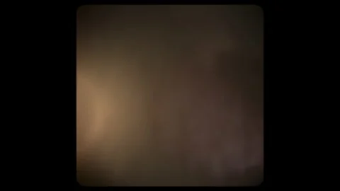 Super 8 Square Sharp Film Frame with Left Side Light Ray Flicker for Retro Stock Footage 155485730