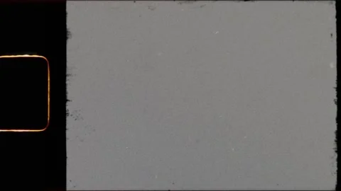 Super 8mm Analog Flicker Overlay, Dusty Texture with Grain, Reel Frame and Light 動画素材 311588551