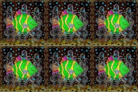 Super abstract cute and nice interesting picture Stock Illustration