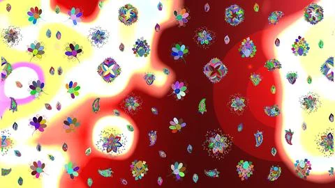 Super abstract cute and nice interesting picture Ilustração Stock