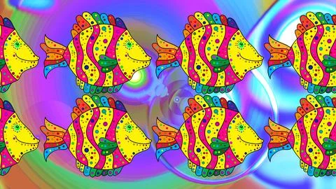 Super abstract cute and nice interesting picture Stock Illustration