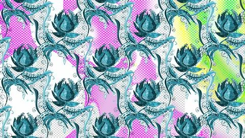 Super abstract cute and nice interesting picture Stock-Illustration