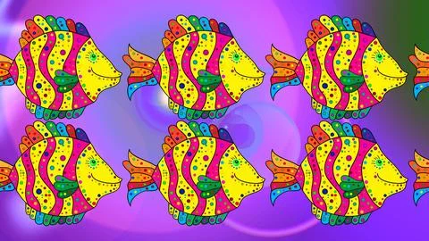 Super abstract cute and nice interesting picture Stock Illustration