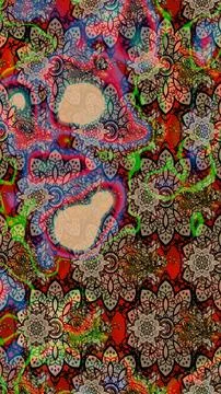 Super abstract cute and nice interesting picture 库存插图