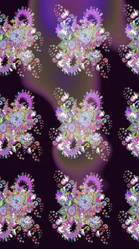 Super abstract cute and nice interesting picture Stock Illustration