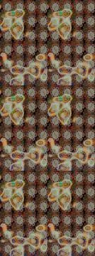 Super abstract cute and nice interesting picture 库存插图