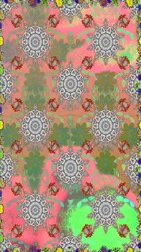Super abstract cute and nice interesting picture Stock Illustration