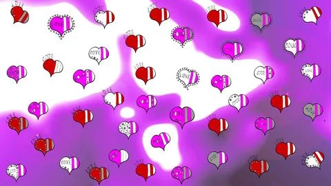 Super abstract cute and nice interesting picture Stockillustratie