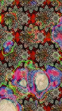 Super abstract cute and nice interesting picture Stock Illustration