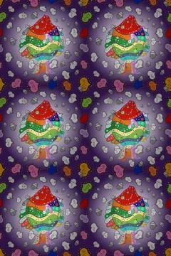 Super abstract cute and nice interesting picture Stock Illustration